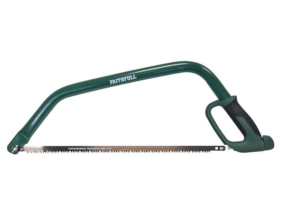 Faithfull Countryman Roofers FAICOUBOW21R Bowsaw 530mm 21in Wood Pruning Saw