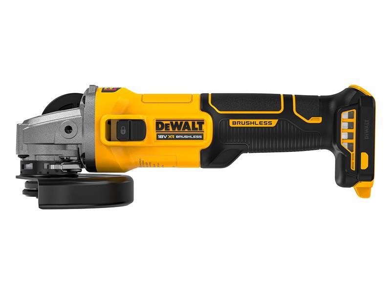 DeWalt Power Tools DEWDCG407N Angle Grinder Slide Switch 125mm 18V Bare Unit