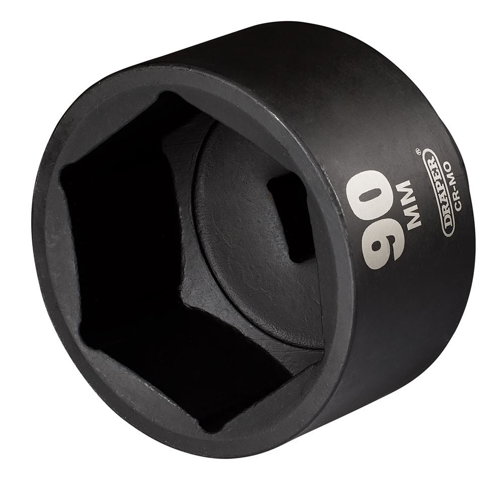 Draper 90MM IMPACT SOCKET 1DR 08507 HI-TORQ® Impact Sockets, 1" Sq. Dr.
