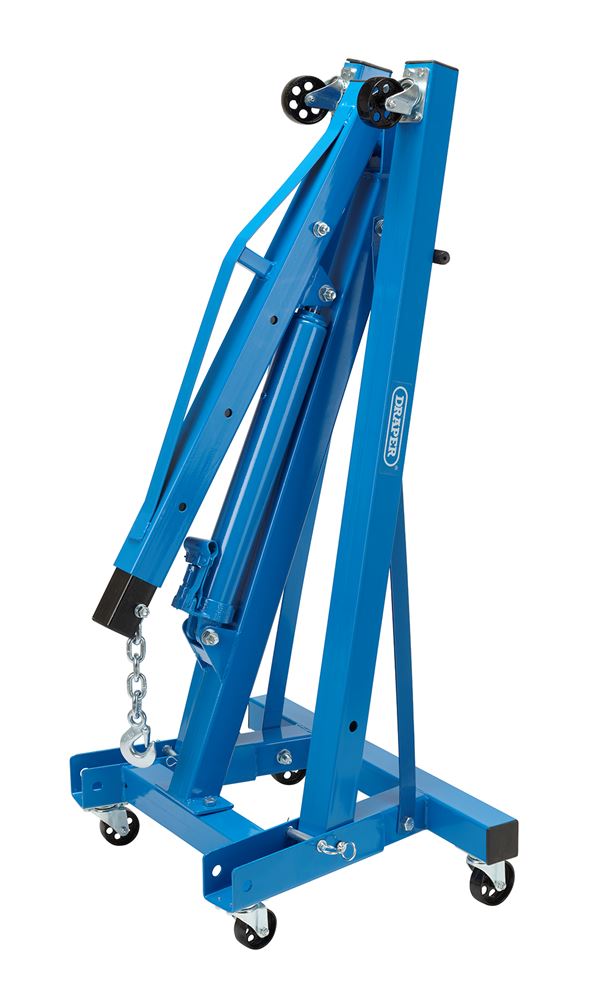 93510 Draper Engine Crane, 2 Tonne EC2001-B Engine Cranes Professional Trade DIY Workshop Garage Use