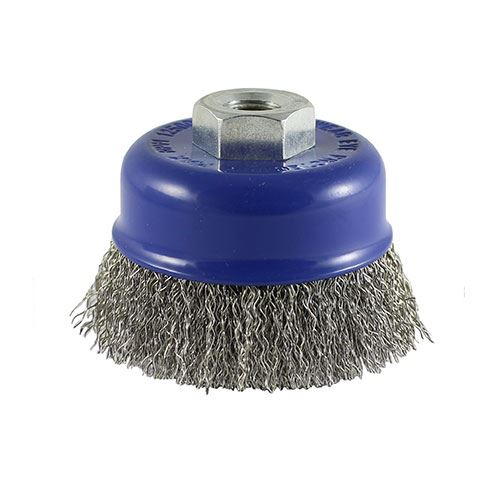 TIMCO Grinder Crimp SS Cup Brush 75mm Pack 1