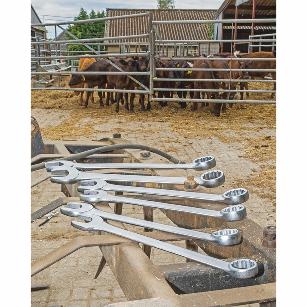 Draper 6PC HEAVY DUTY COMB.SPAN.SET 26695 Draper HI-TORQ® Metric Combination Spanner Set (6 Piece)
