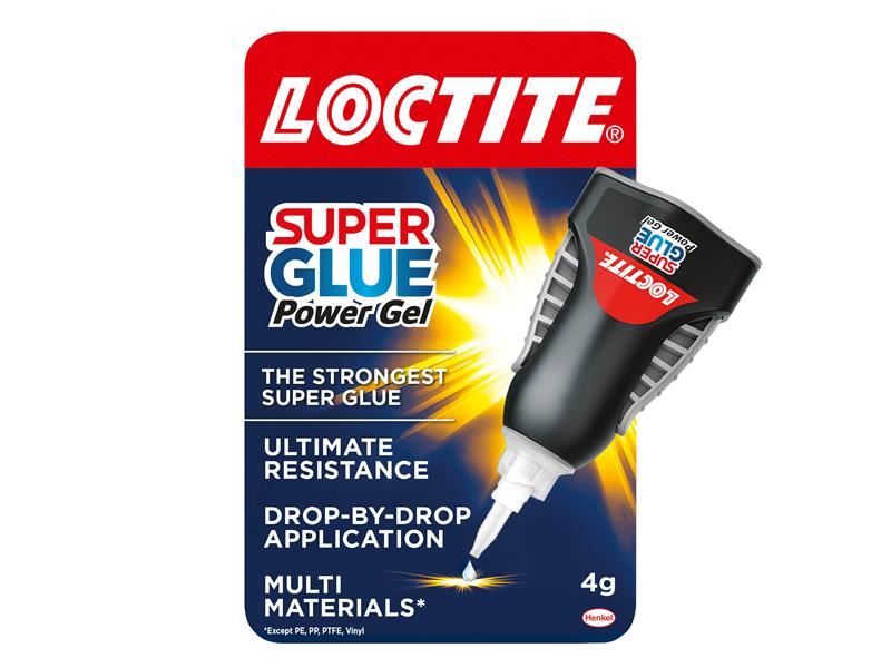 Loctite 2633673 Super Glue Power Flex Control, Gel Bottle 4g