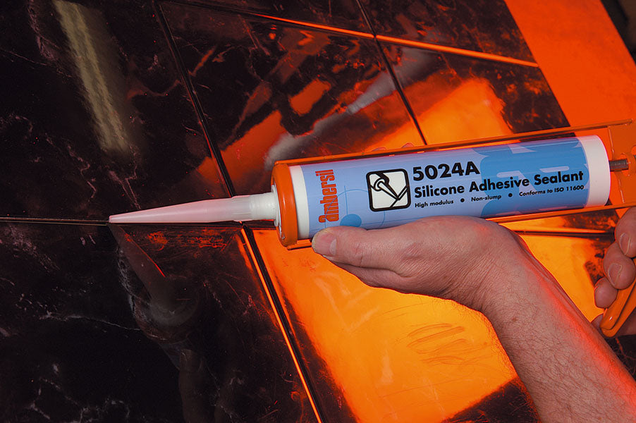 Ambersil Clear 5024A Silicone Sealant High Modulus Acetony Cure