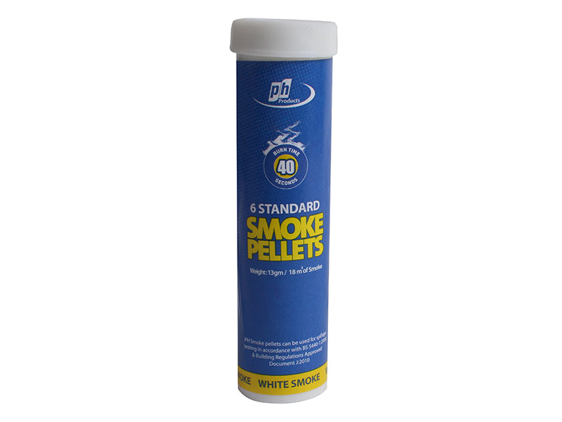 ArcticHayes PH001 Smoke Pellets Standard 13g White (Tube 6)