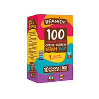 Beanies Stick Sachet Box Coffee P100