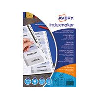 Avery Index Maker A4 10-Pt Punched