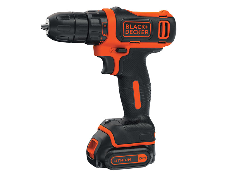 Black&Decker BDCDD12-GB BDCDD12 Ultra Compact Drill Driver 10.8V 1 x 1.5Ah Li-ion