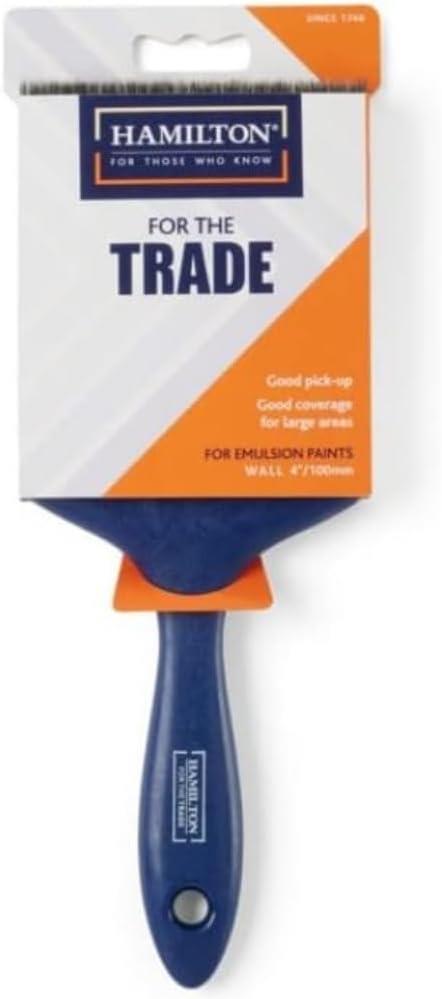 For The Trade 4" Emulsion Wall Brush | Decorating Tools, Paint Brushes, Rollers & Accessories