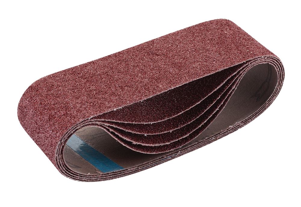 Draper DETAIL SANDING SHEET 40G 9238 09238 Cloth Sanding Belt, 75 x 533mm (Pack of 5)