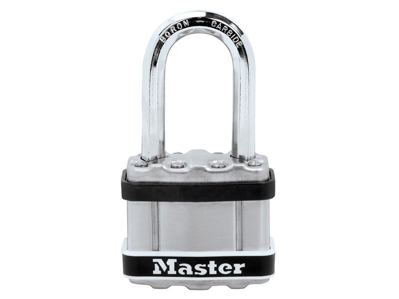 MasterLock M1EURDLFSTSCC Excell� Laminated Stainless Steel 44mm Padlock