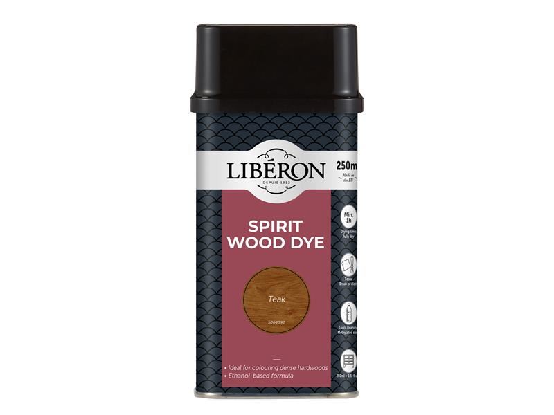 LIB Spirit Wood Dye Teak 250ml