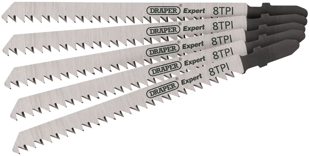 DRAPER 81728 - DT301CD 115mm Jigsaw Blade Set (5 Piece)