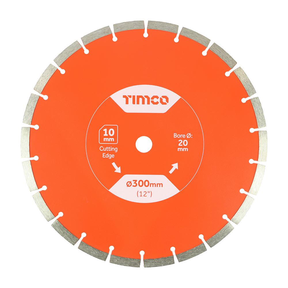 TIMCO GP Diamond Blade Seg 300 x 20.0 Pack 1