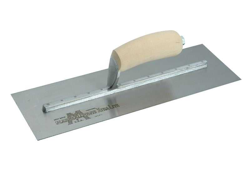 Marshalltown MXS77 MXS77 Cement Trowel Wooden Handle 18 x 4.1/2in