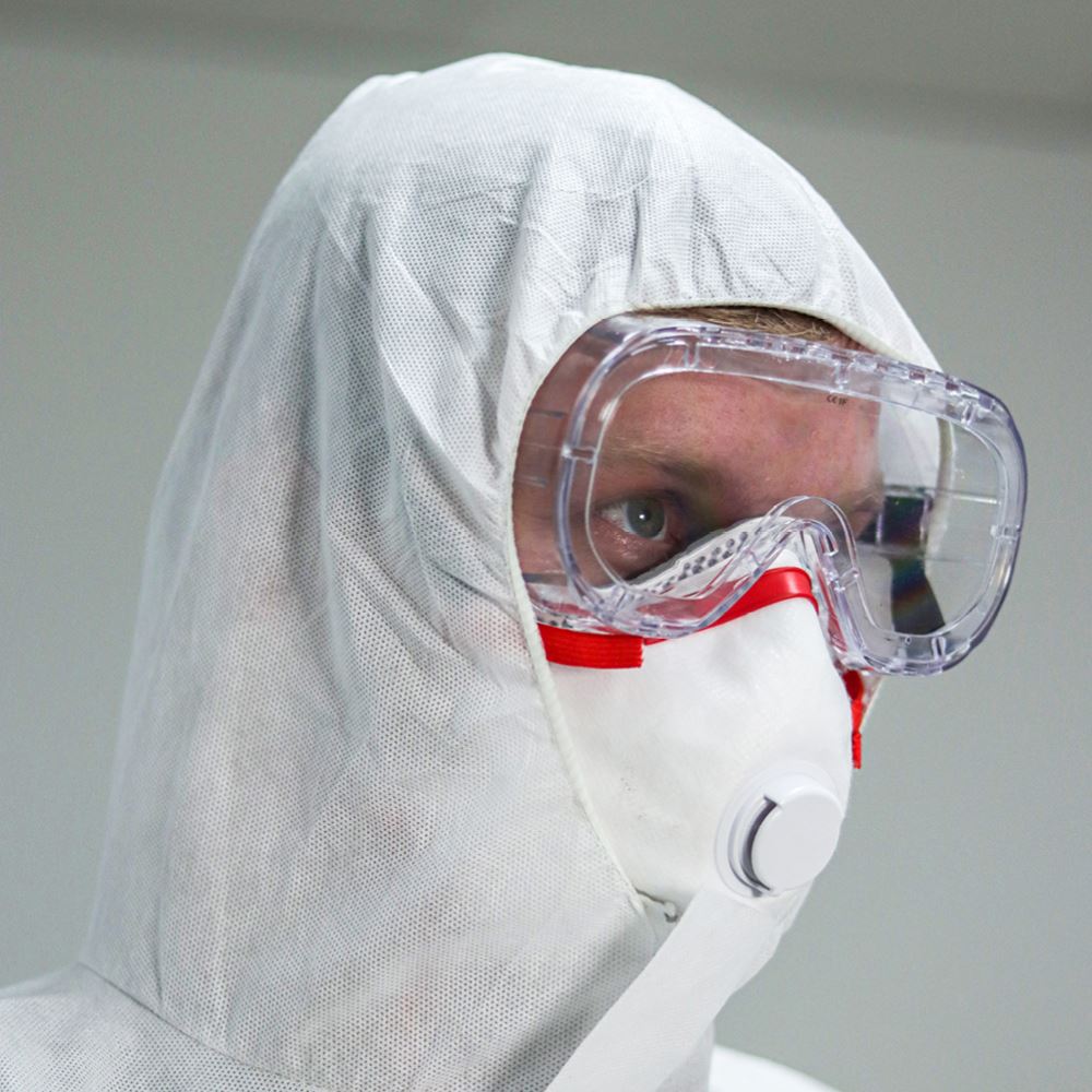 TIMCO Type 5/6 Coverall White Large Pack 1