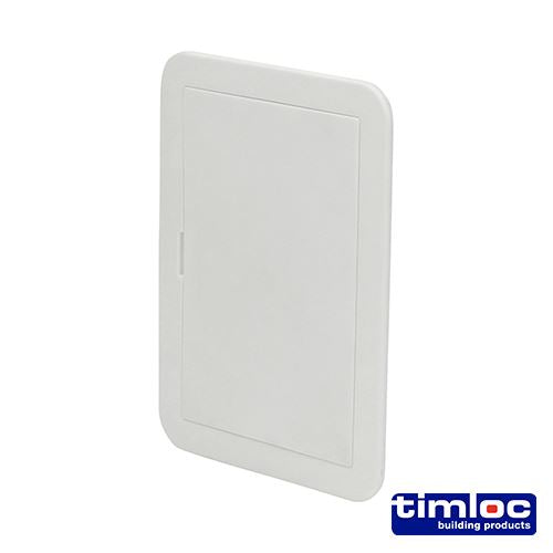 TIMCO Access Panel Clip Fit - White 115 x 165 White Pack 1