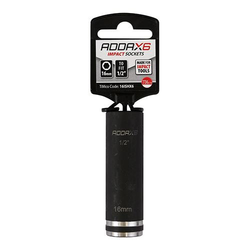 TIMCO X6 Impact Sockets 16 x 78mm Pack 1