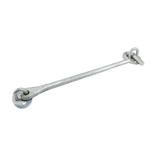 TIMCO Cabin Hook Cast Iron HDG 10" Pack 1