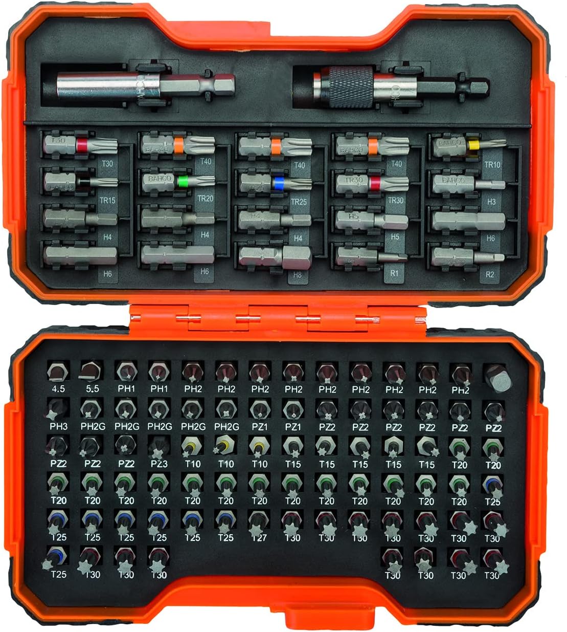 Bahco 59/S100BC 59/S100BC Colour Coded Bit Set, 100 Piece