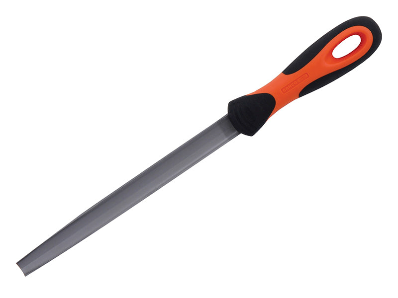 Bahco 1-210-08-2-2 Handled Half-Round Second Cut File 1-210-08-2-2 200mm (8in)