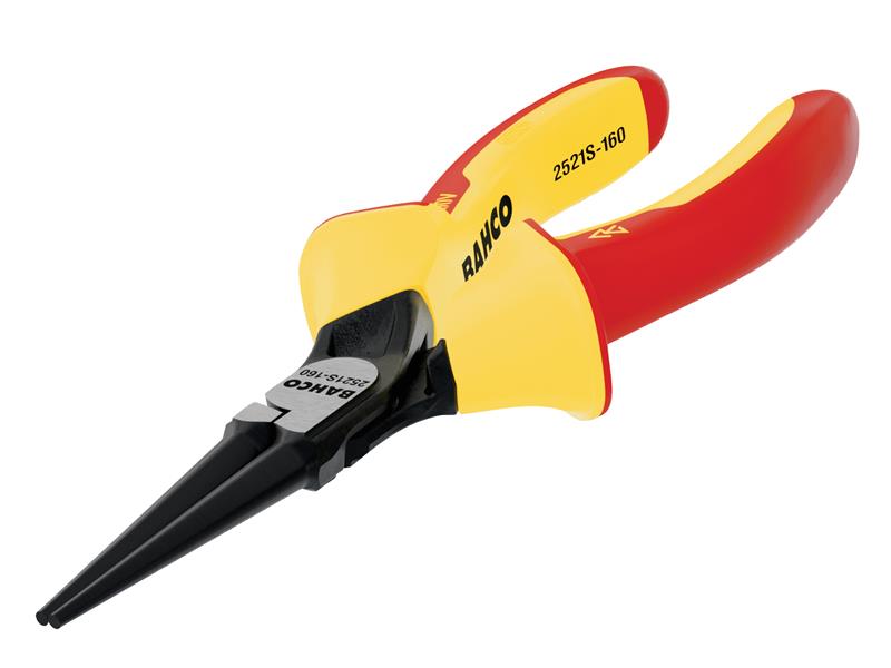 Bahco 2521 S-160 2521S ERGO� Insulated Round Nose Pliers 160mm (6.1/4in)