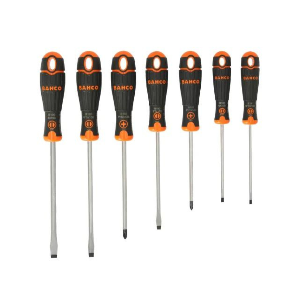 Bahco B219.017 BAHCOFIT Screwdriver Set, 7 Piece
