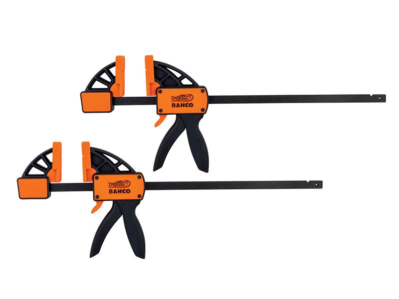 Bahco QC-300A-2P High Resistance Quick Clamp Twin Pack 300mm