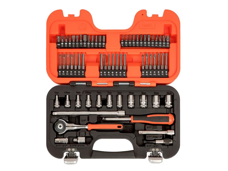 Bahco SW65 SW65 Swivel Socket Set of 65 Metric 1/4in Drive