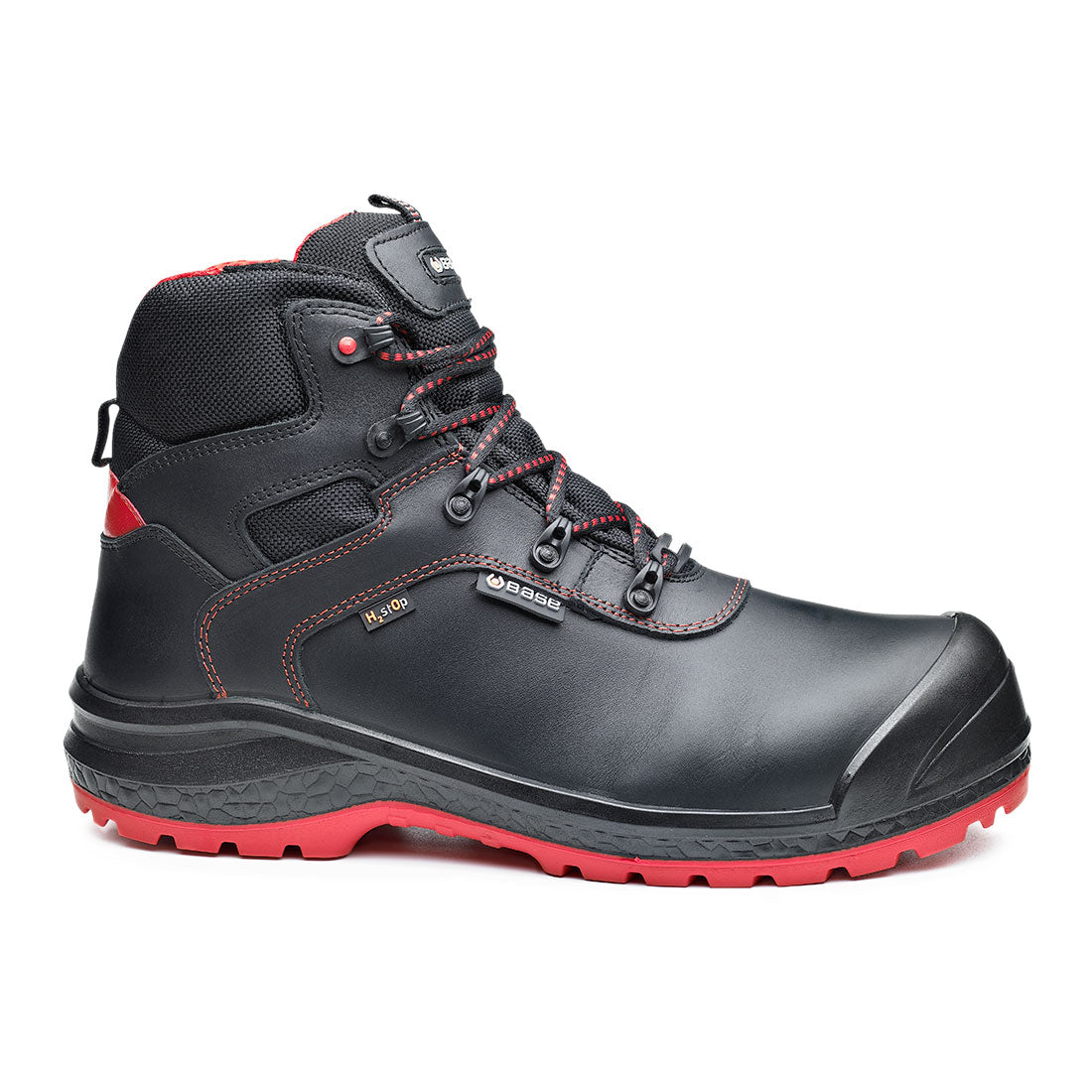 BASE B0895 Safety Boot Shoe Sz6 Black Be-Dry Mid/Be Rock