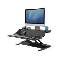 Fellowes Lotus Sit/Stand Wstn Bk