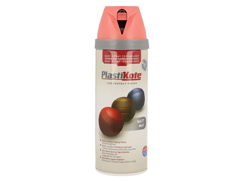 PlastiKote 440.0023115.076 Twist & Spray Matt Dusty Coral 400ml