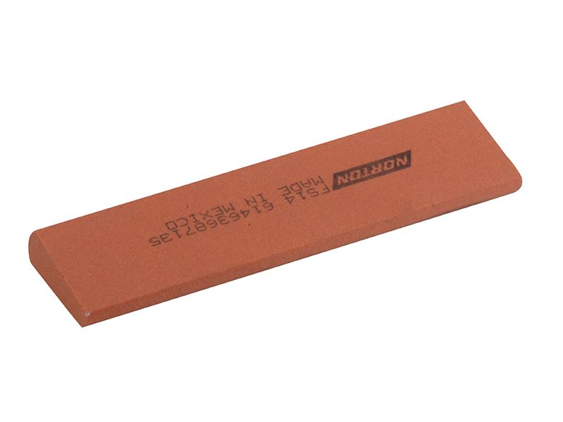 India 61463687135 FS14 Round Edge Slipstone 100 x 25 x 11 x 5mm - Fine
