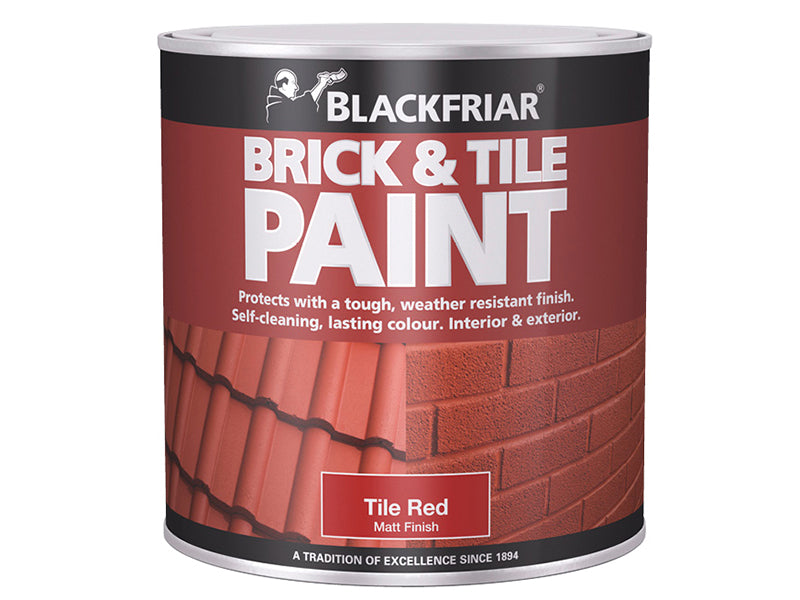 Blackfriar BF0160001F1 Brick & Tile Paint Matt Red 250ml