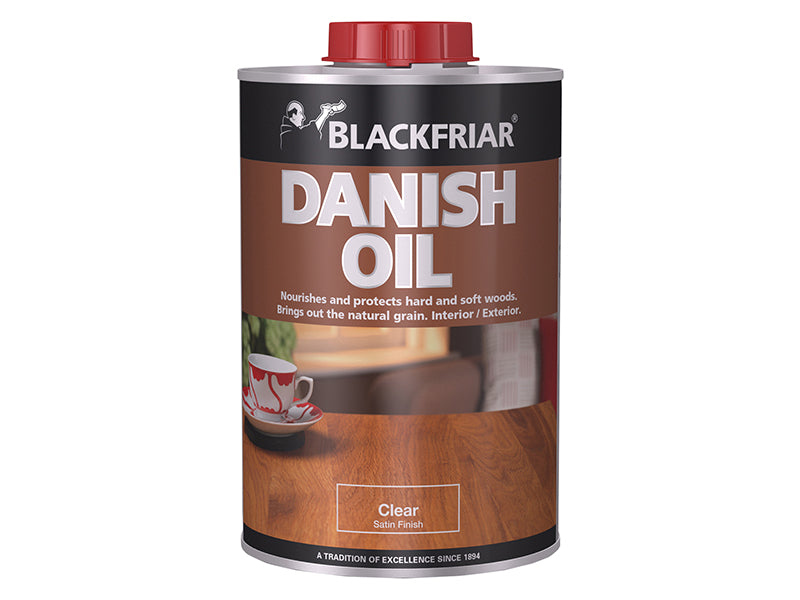 Blackfriar BF0771001D1 Danish Oil Clear 1 litre