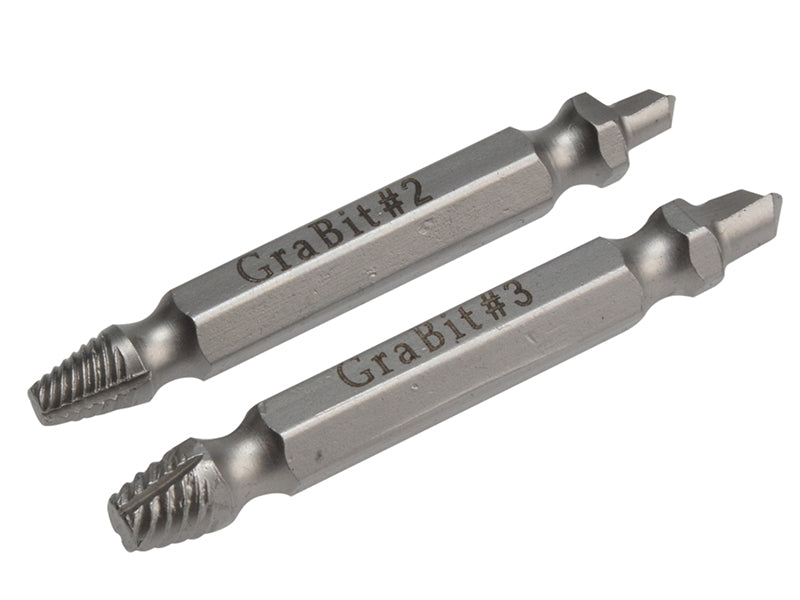 BOA 17001/ENG Grabit� Screw & Bolt Remover Set, 2 Piece