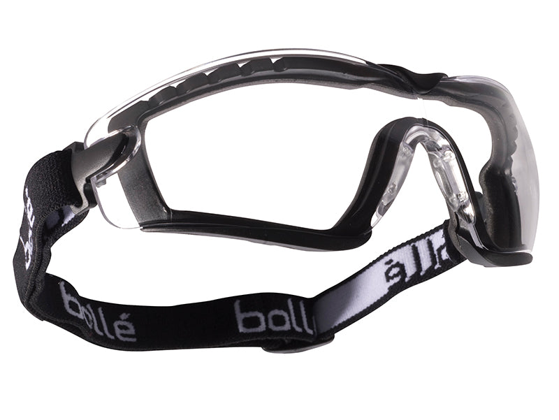 BolleSafety COBFSPSI COBRA PSI PLATINUM� Safety Glasses with Strap Clear