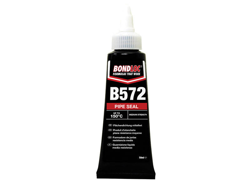 Bondloc B572-50 B572 Pipe Seal Slow Cure 50ml