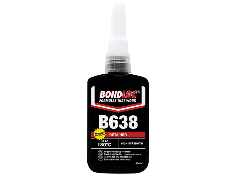 Bondloc B638-50 B638 High Strength Retaining Compound 50ml