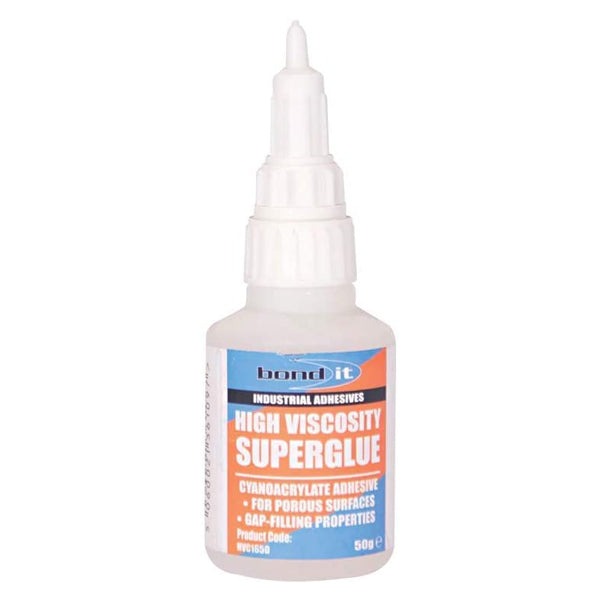 50g Bond It High Viscosity Super Glue adhesive clear cyanoacrylate