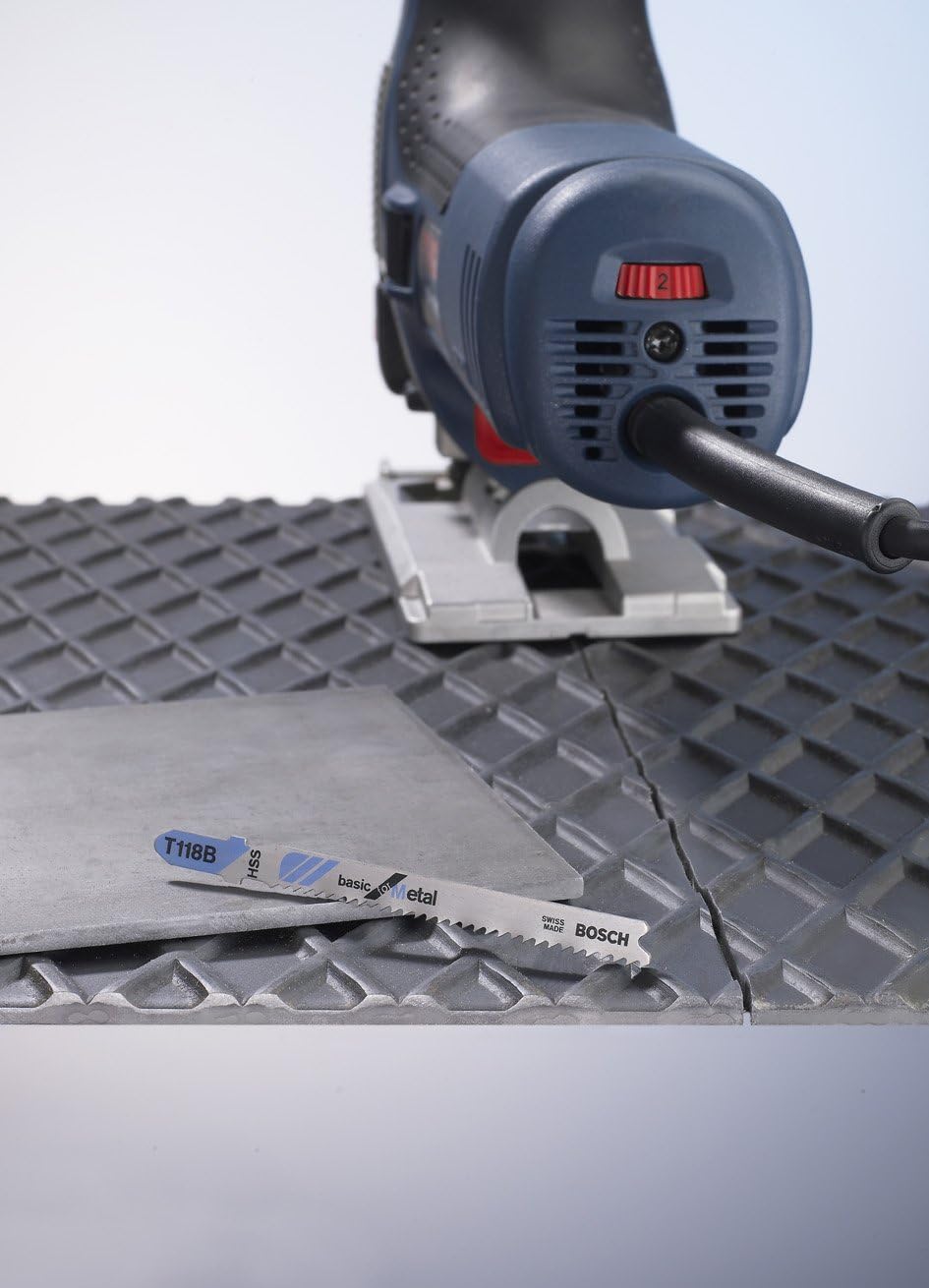 Bosch 2608634503 (2 608 634 503) Jigsaw Blade T 118 Bf Flexible For Metal Pack of 5