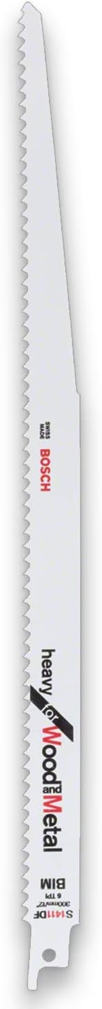 Bosch 2608654981 225mm Professional 5 pieces Sabre Saw Blades for Wood and Metal