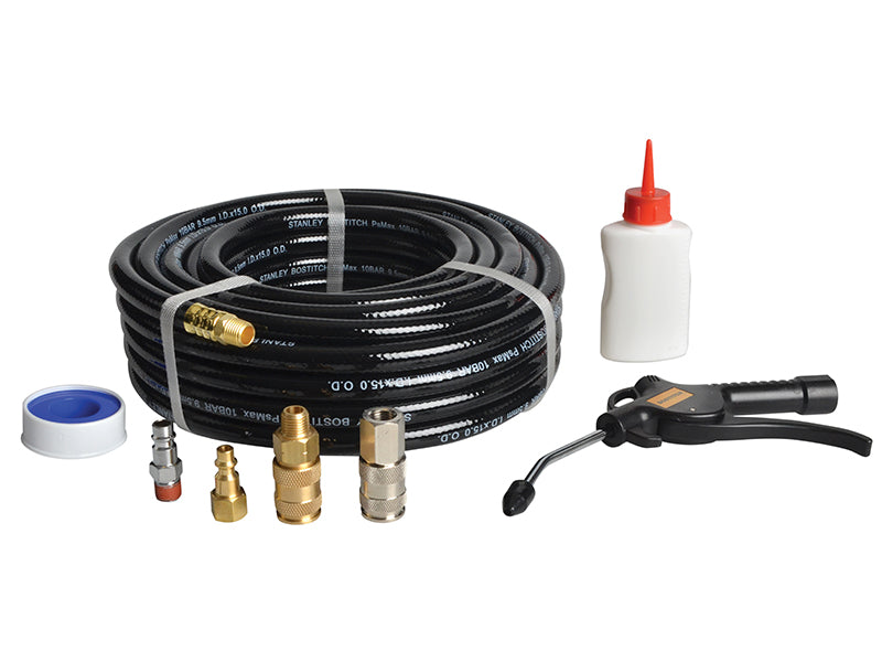 Bostitch CPACK15 CPACK15 15m Hose with Connectors & Oil