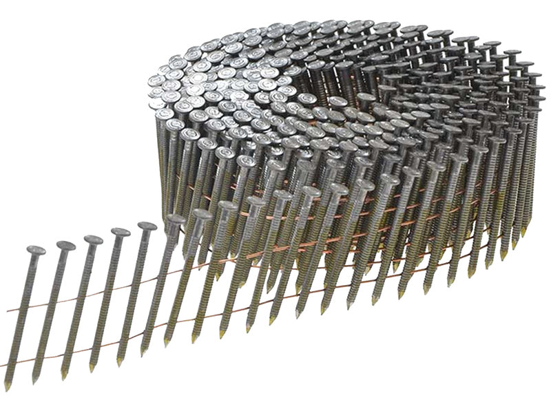 Bostitch N230R50Q Bright Ring Shank Coil Nails 2.3 x 50mm (Pack 13,200)