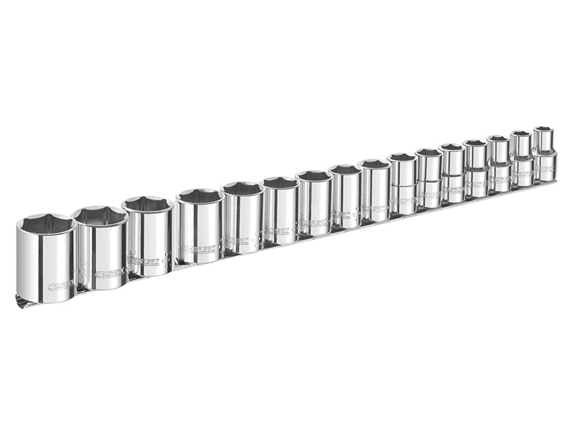 Expert E032902 Socket Set of 16 Metric 1/2in Drive