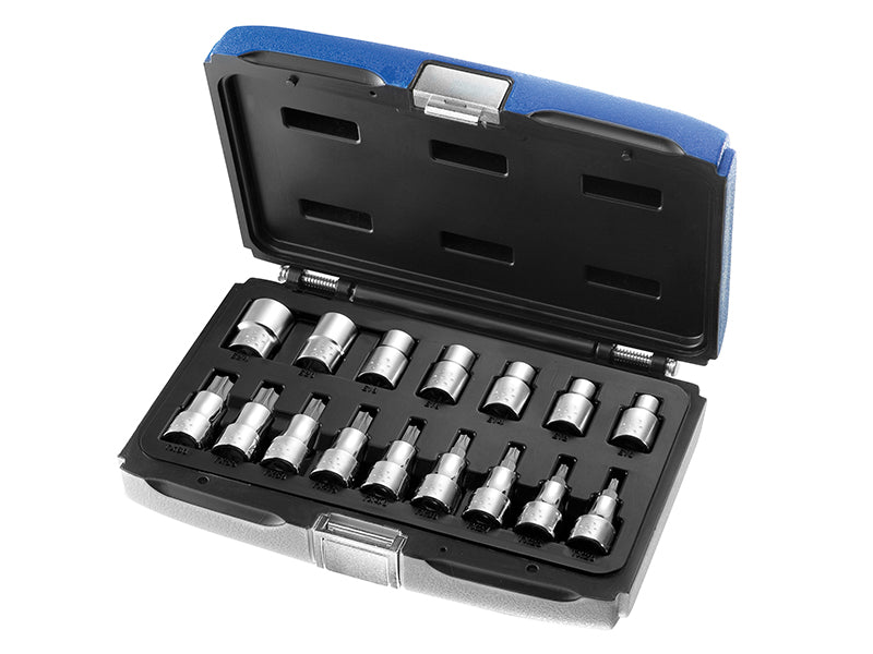Expert E032907 Socket Set of 16 TORX 1/2in Drive