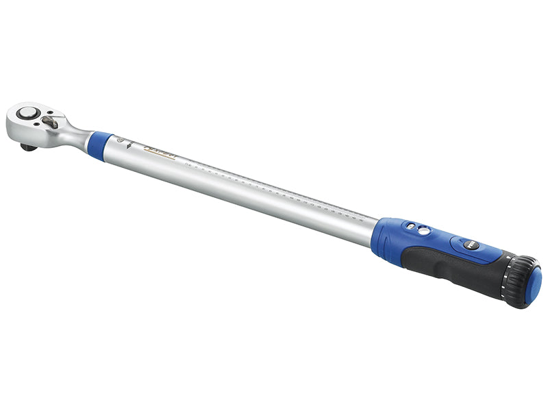 Expert E100108 E100108B Torque Wrench 1/2in Drive 40-200Nm