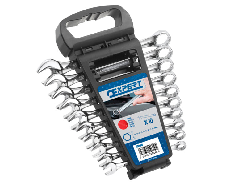 Expert E110310 Combination Wrench Set, 10 Piece