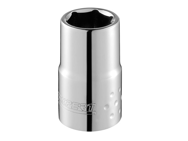 Expert E117352 Hexagon Socket 6 Point Regular 1/4in Drive 12mm