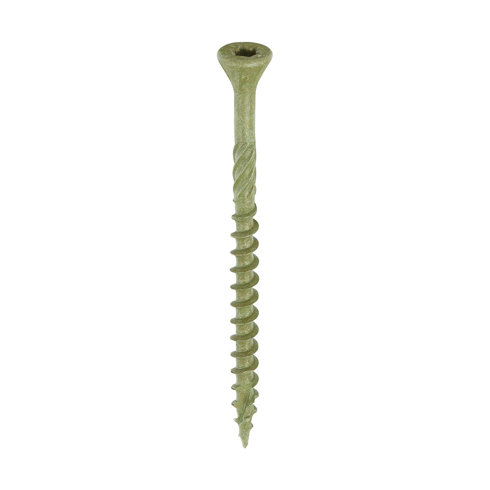 TIMCO C2 Deck-Fix Premium Countersunk Green Decking Screws - 4.5 x 65 Tub OF 250 - 65C2D250